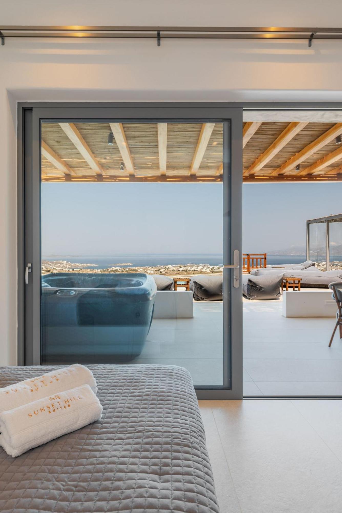 Sunset Hill Suites Mykonos Town Dış mekan fotoğraf